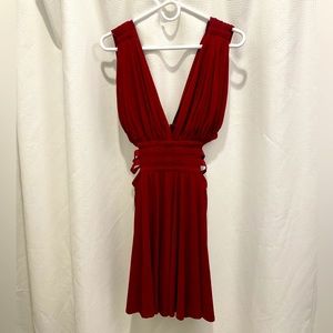 Sexy maroon red dress / worn once